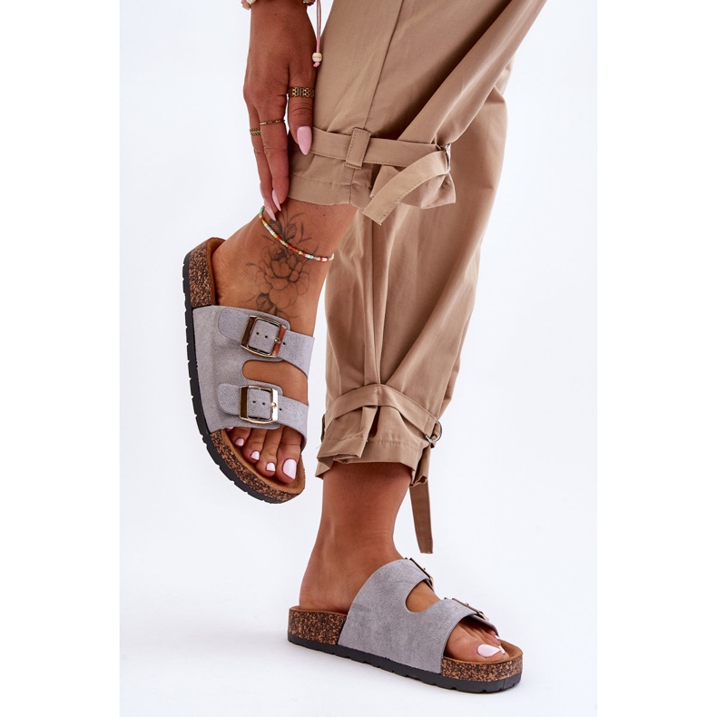 Sandalias sin cordones Cortina Grey para mujer gris 2 Sandalias sin cordones Cortina Grey para mujer gris 2