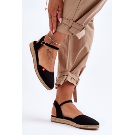 Alpargatas Mujer Big Star Plataforma FF274526 Negro 1