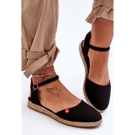 Alpargatas Mujer Big Star Plataforma FF274526 Negro 2