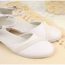 Sandalias con gorra American Club Jr. AM782 blanco 2