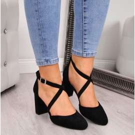 Sandalias en el puesto Sergio Leone W SK248A negro 4
