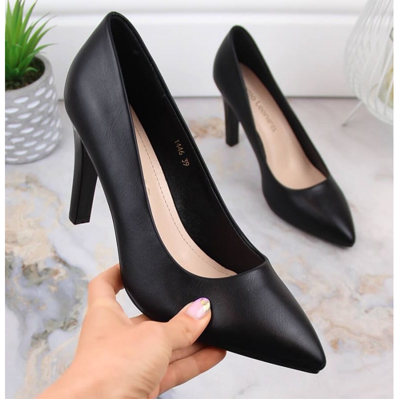 Salón con tacón Sergio Leone W SK415A negro 2