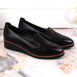 Zapatos cuña Vinceza W JAN230 negro 6