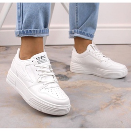 Vinceza W JAN231 zapatillas deportivas plataforma blanco 3