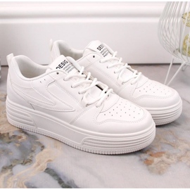 Vinceza W JAN231 zapatillas deportivas plataforma blanco 5