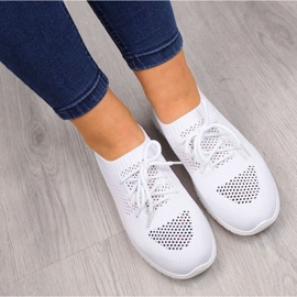 Zapatillas deportivas Slip on News W EVE211C blanco 2
