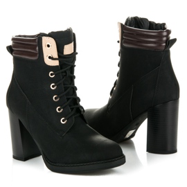 Seastar Trabajadores en tacones altos negro 6