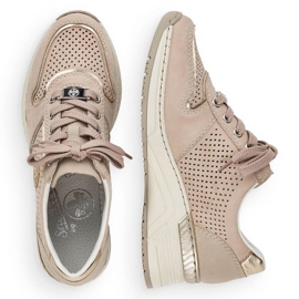 Deportivas cuña Rieker N4346-60 beige 9