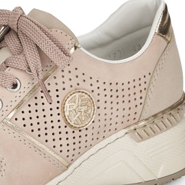 Deportivas cuña Rieker N4346-60 beige 10