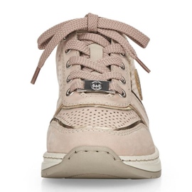 Deportivas cuña Rieker N4346-60 beige 12