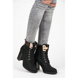 Seastar Trabajadores en tacones altos negro 5