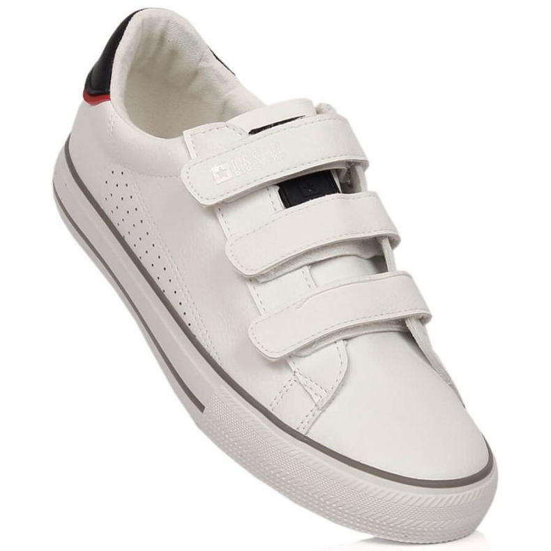 Deportivas de piel ecológica con velcro Big Star W INT1843A blanco 1