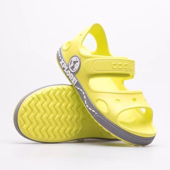 Sandalias Coqui Yogi Jr 8862-407-1348 amarillo 1