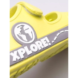 Sandalias Coqui Yogi Jr 8862-407-1348 amarillo 4