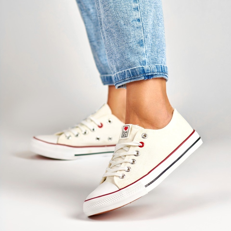 Zapatillas blancas La.Fi blanco 1