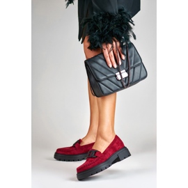 La.Fi Mocasín plataforma fucsia rosado 2