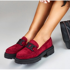 La.Fi Mocasín plataforma fucsia rosa 1