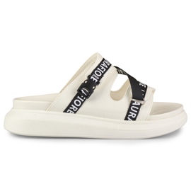 Elegantes zapatillas blancas de La.Fi blanco 5