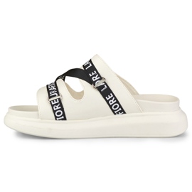 Elegantes zapatillas blancas de La.Fi blanco 6