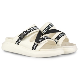 Elegantes zapatillas blancas de La.Fi blanco 7