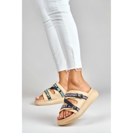 Elegantes zapatillas beige de La.Fi 4