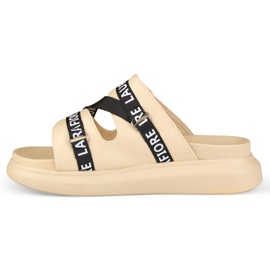 Elegantes zapatillas beige de La.Fi 6