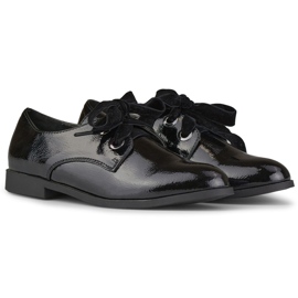 La.Fi Zapatos lacados elegantes negro 7