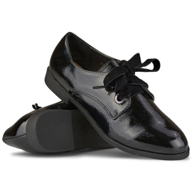 La.Fi Zapatos lacados elegantes negro 8