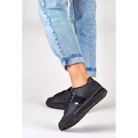 Deportivas negras mujer negro 4