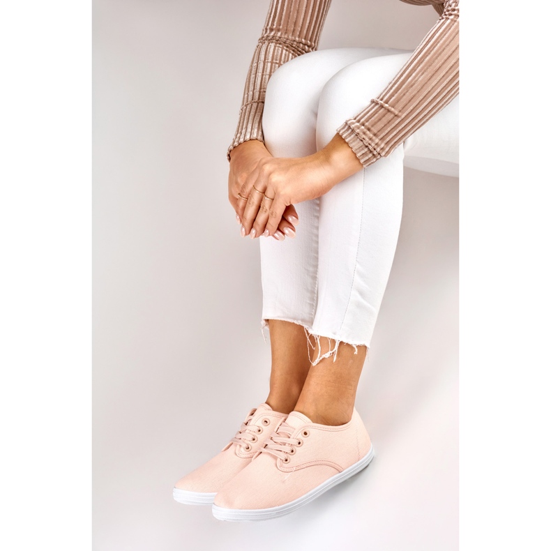 Deportivas rosas de mujer rosado 2 Deportivas rosas de mujer rosado 2