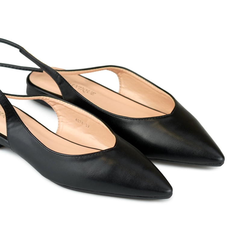 Bailarinas negras atadas negro 1