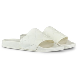 Zapatillas blancas clásicas de mujer blanco 1 Zapatillas blancas clásicas de mujer blanco 1