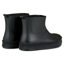 Botas de lluvia mujer negro mate 2 Botas de lluvia mujer negro mate 2