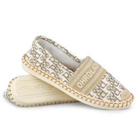 Slip-on mujer beige 6