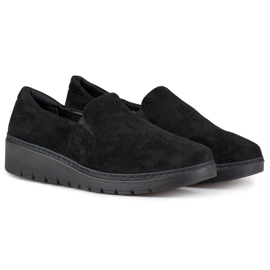 Zapatos mujer cómodos ante negro 1
