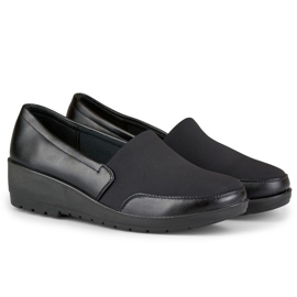 Zapatos mujer negros flexibles 5