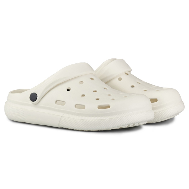 Cómodas zapatillas blancas suaves para mujer. blanco 2