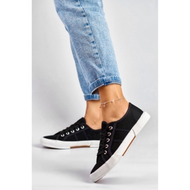 Deportivas bajas negras negro 5