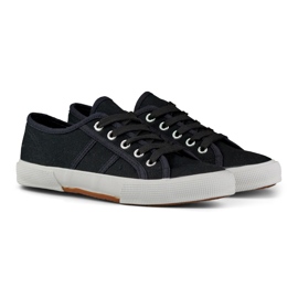 Deportivas bajas negras negro 1