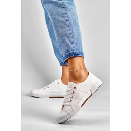 Deportivas bajas blancas blanco 5