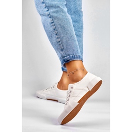Deportivas bajas blancas blanco 4