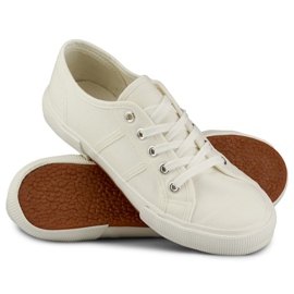 Deportivas bajas blancas blanco 1