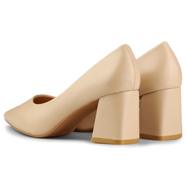 Zapatos de salón beige de Laila 5