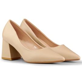 Zapatos de salón beige de Laila 6