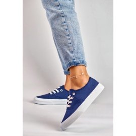 Deportivas azules de mujer 3
