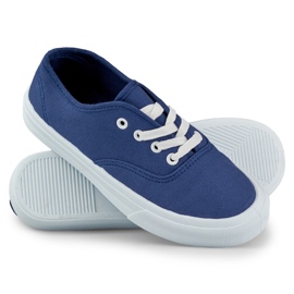 Deportivas azules de mujer 4