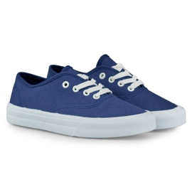 Deportivas azules de mujer 5