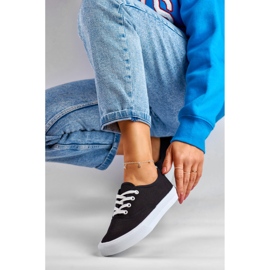 Zapatillas negras de mujer negro 1