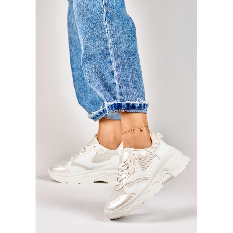 Deportivas de mujer Geori blancas blanco 2