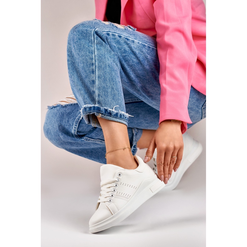 Deportivas blancas de mujer Gerini blanco 1